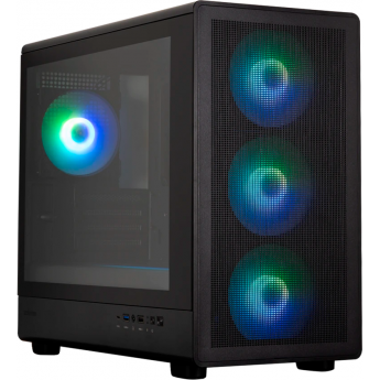 Корпус ZALMAN M5 черный без БП mATX 6x120mm 1x140mm 1xUSB2.0 2xUSB3.0 audio bott PSU