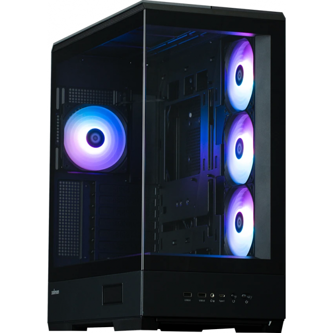 Корпус ZALMAN P50 DS черный без БП ATX 8x120mm 2xUSB3.0 audio bott PSU P50 DS BLACK